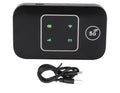 Goshyda 4G LTE Mobile WiFi Hotspot, Portable 4G Router with SIM Card Slot, Travel Hotspot Mini Router Support 10 Users, 150Mbps High Speed 4G LTE USB WiFi Modem