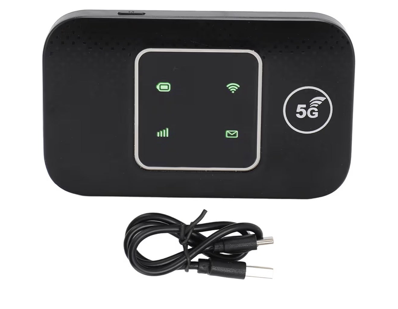 Goshyda 4G LTE Mobile WiFi Hotspot, Portable 4G Router with SIM Card Slot, Travel Hotspot Mini Router Support 10 Users, 150Mbps High Speed 4G LTE USB WiFi Modem