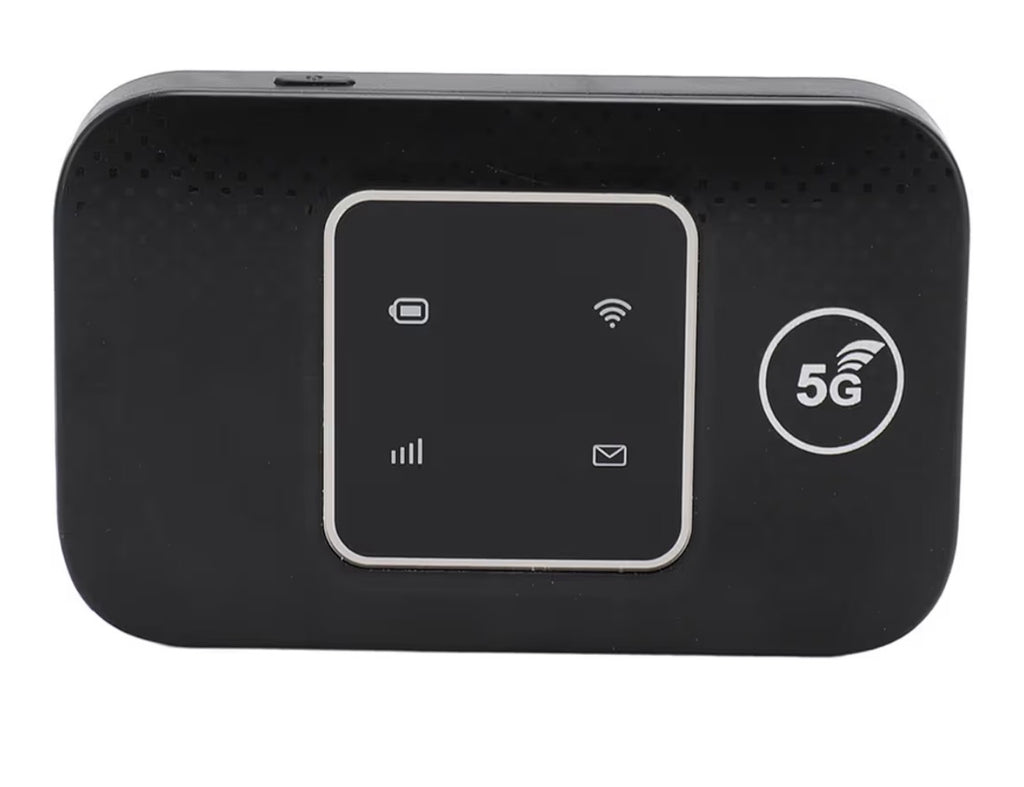 Goshyda 4G LTE Mobile WiFi Hotspot, Portable 4G Router with SIM Card Slot, Travel Hotspot Mini Router Support 10 Users, 150Mbps High Speed 4G LTE USB WiFi Modem